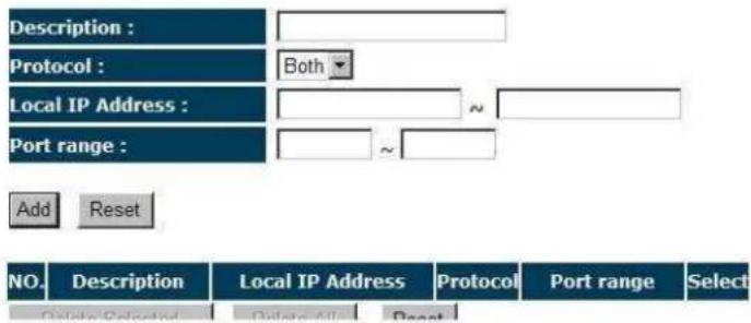 ENGENIUS ERB9250 - IP Filter - 1