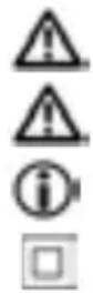 SANITAS SZA 50 - Explanation of symbols - 1