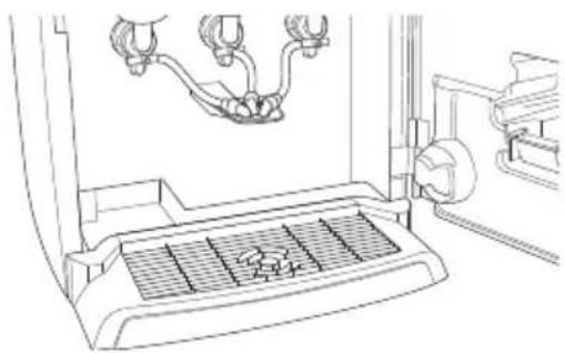 NESCAFE Alegria 8-60 Espresso - Drink delivery area and exterior of the machine - 1