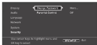 ARCAM BDP300 - Seguridad/Control de padres - 1