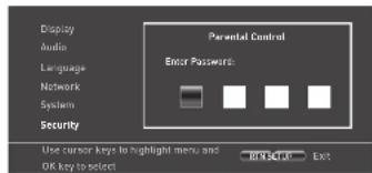 ARCAM BDP300 - Seguridad/Control de padres - 3