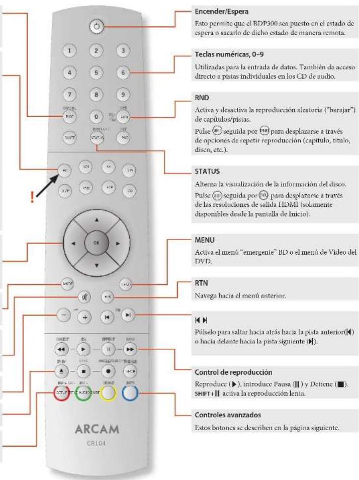 ARCAM BDP300 - SETUP - 1
