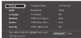 ARCAM BDP300 - Pantalla - 1