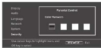 ARCAM BDP300 - Security/Parental Control - 3