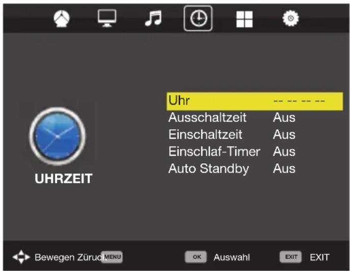 BLAUPUNKT X185/54G-GB-TCUP - Uhrzeit - 1