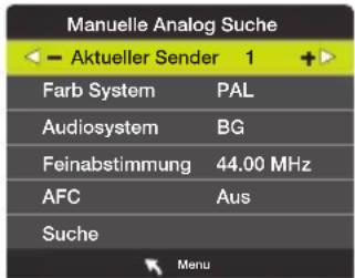 BLAUPUNKT X32/54G-GB-TCUP - Menü Sendersuche - 3