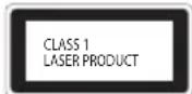 BLAUPUNKT X32/54G-GB-TCUP - Allgemeine Hinweise für Geräte mit Laser: - 1