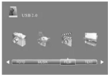 USB 2.0 FOTO MOSIK FILM TEXT