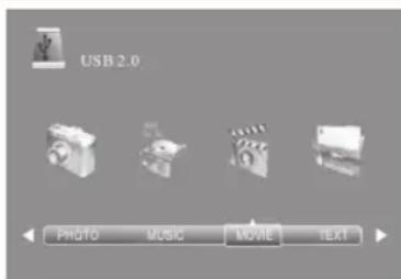 USB 2.0 PHOTO MUSIC MOVE TEXT