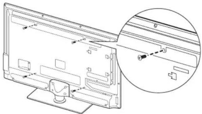 HANNSPREE SE32LMNB - Installing the Wall Mount Kit - 3