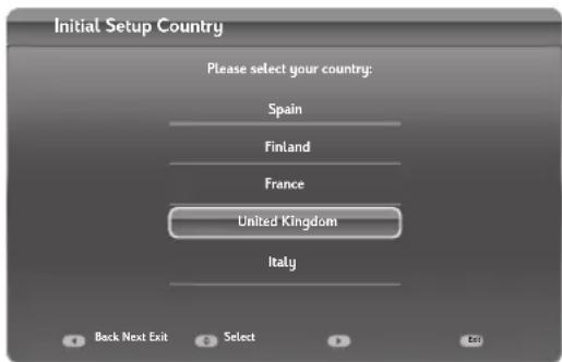 HANNSPREE SE32LMNB - Running Setup Wizard - 2