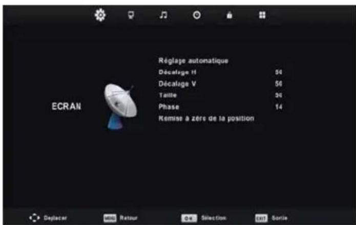 OK OLE 228 B-D4 - Paramètres de l'écran - 1