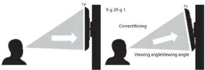 OK OLE 228 B-D4 - Wall mounting the TV - 2