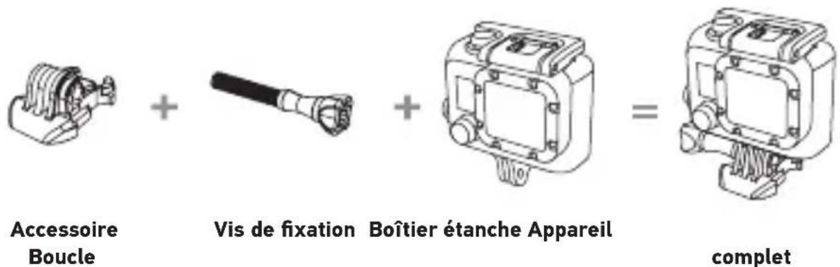 GOPRO HERO 3 Silver - FIXATION DE VOTRE CAMÉRA AUX SUPPORTS - 1