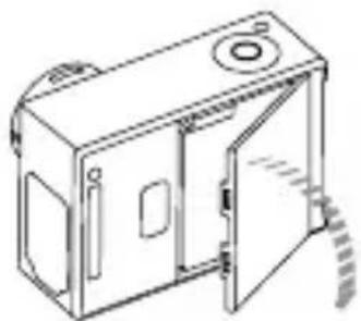 GOPRO HERO 3 Silver - Pour retirer la batterie : - 1