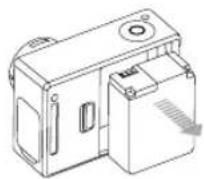 GOPRO HERO 3 White - Pour retirer la batterie : - 2