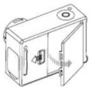 GOPRO HERO 3 White - Pour retirer la batterie : - 1
