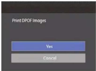 GE G100 - Print DPOF (Digital Print Order Format) - 1