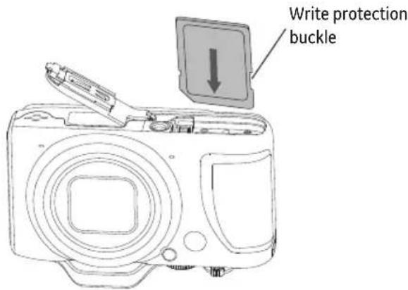 GE G100 - Insert the Battery and SD/SDHC/SDXC Card (Not included) - 4