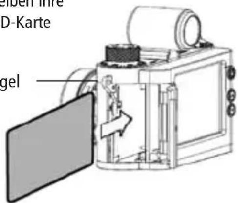 MINOX DCC 14.0 - Einsetzen der Batterie - 1
