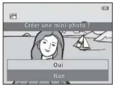 Créer une mini-photo ? Oui Non