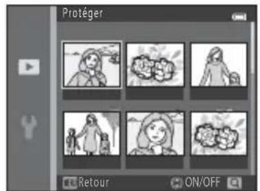 Protéger Retour ON/OFF