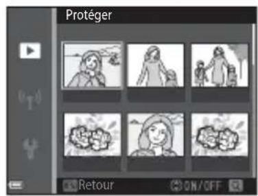 Protéger Retour ON/OFF