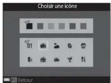 Choisir une icône 01 Retour