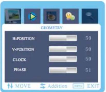 Klarstein EH3BS - 9) Geometry Menu - 1