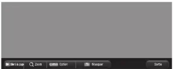 After the page Zoom Sortie Option Masquer Sortie