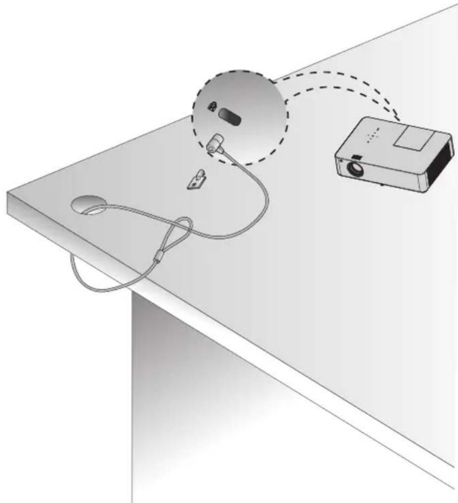 LG BG630 - Système de sécurité Kensington - 1