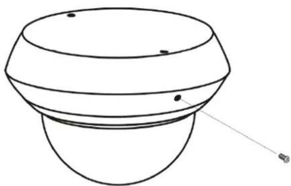 ABUS TVCC35010 - Installation of the dome head - 1