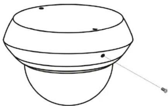 ABUS TVCC35500 - Fixation du dôme - 1
