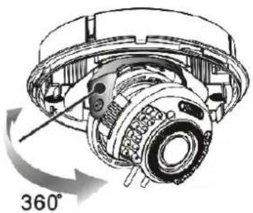 ABUS TVCC35500 - Richten van de cameramodule - 1