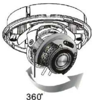 ABUS TVCC35510 - Ajustage du module caméra - 3