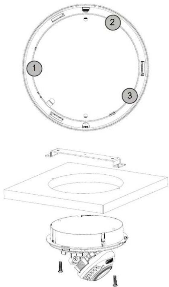 ABUS TVCC35510 - Opbygningsmontering - 3