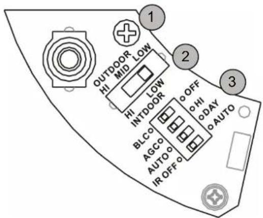 ABUS TVCC35510 - Adjustment of IR LED intensity and camera parameter - 1