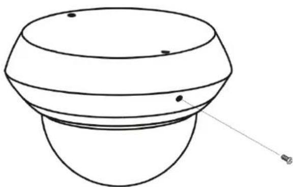 ABUS TVCC35510 - Påsætning af dome-hætten - 1