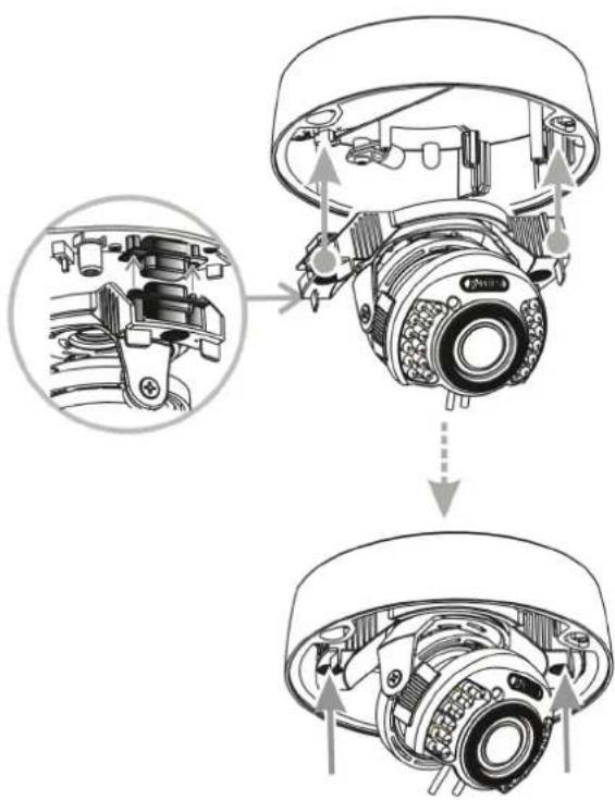 ABUS TVCC36010 - Mise en place du dôme - 1