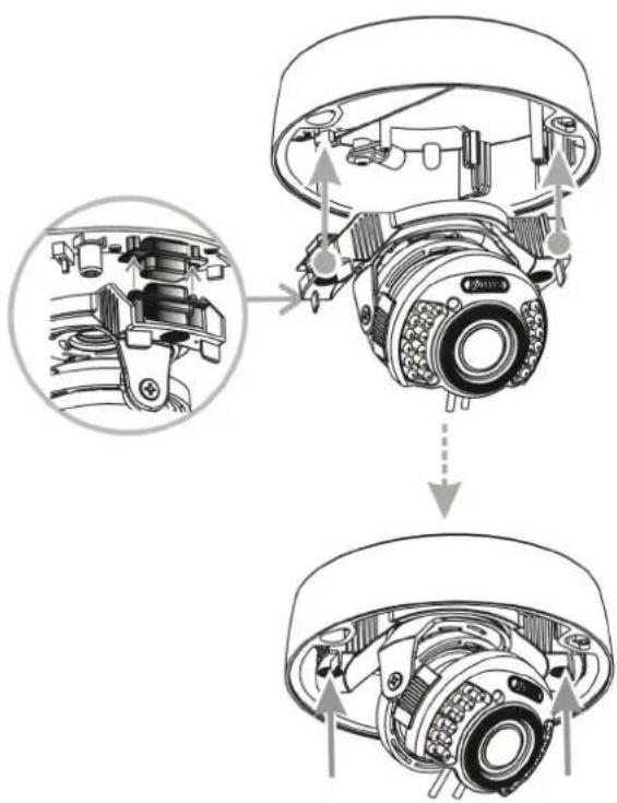 ABUS TVCC36010 - Installation of the dome head - 1