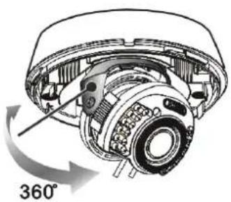 ABUS TVCC36010 - Justering af kameramodulet - 1