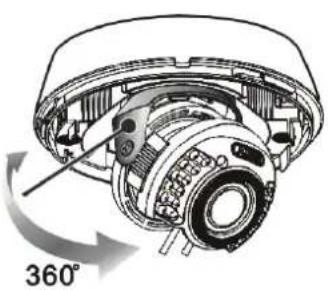 ABUS TVCC36010 - Camera module adjustment - 1