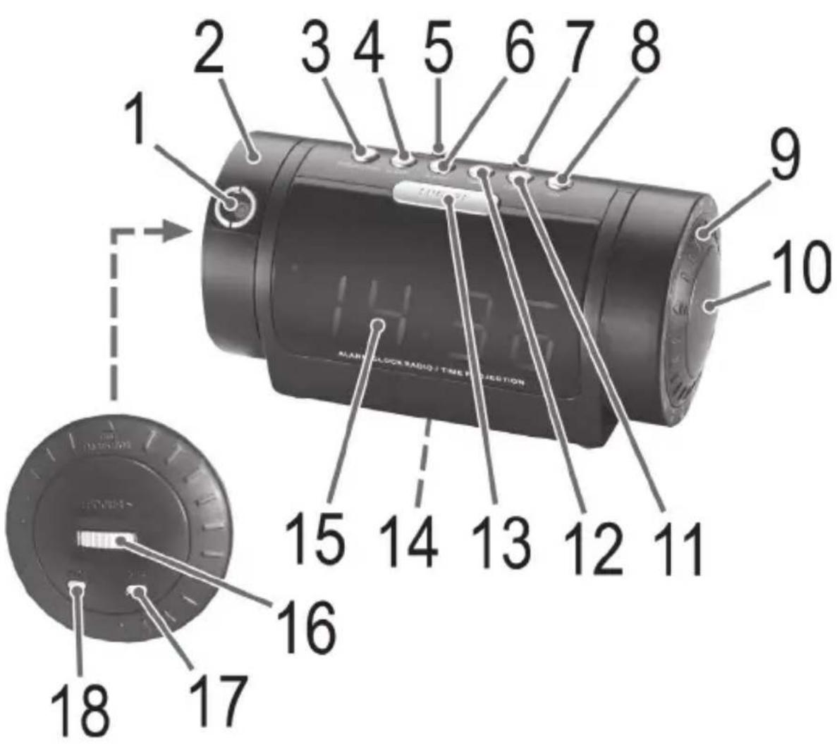 CLATRONIC MRC 832 P - 1