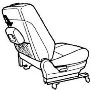 Honda CR-V (1999) - Reclining the Front and Rear Seat-backs - 1