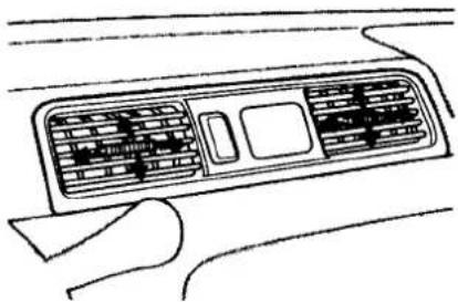 Honda CR-V (1999) - Vent Controls - 1