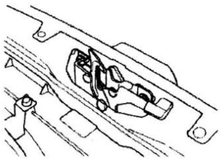 Honda CR-V (1999) - Hood Latch - 1