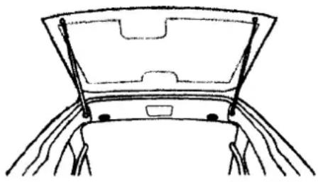 Honda CR-V (1999) - Using Child Seats with Tethers - 1