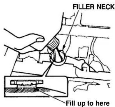 Honda CR-V (1999) - Replacing Engine Coolant - 4