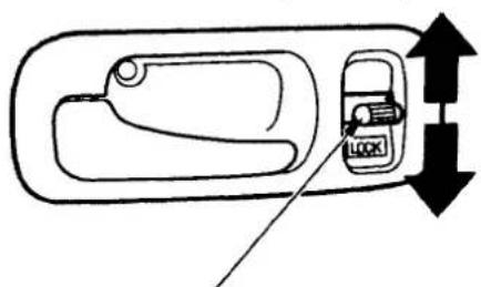 Honda CR-V (1999) - Power Door Locks - 1