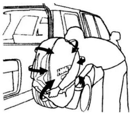 Honda CR-V (1999) - Changing a Flat Tire - 1